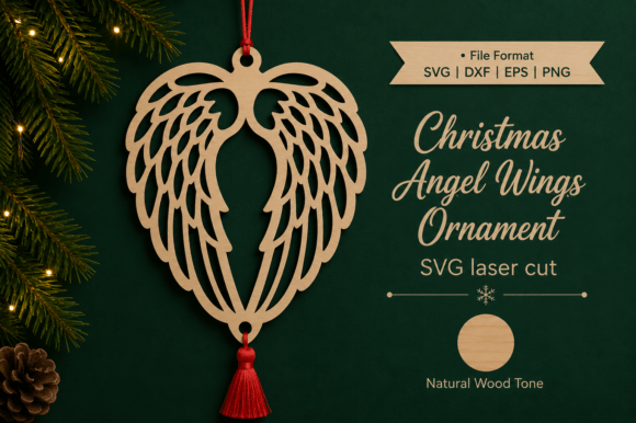 Angel_Wings_Ornament_SVG_Laser_Cut_File