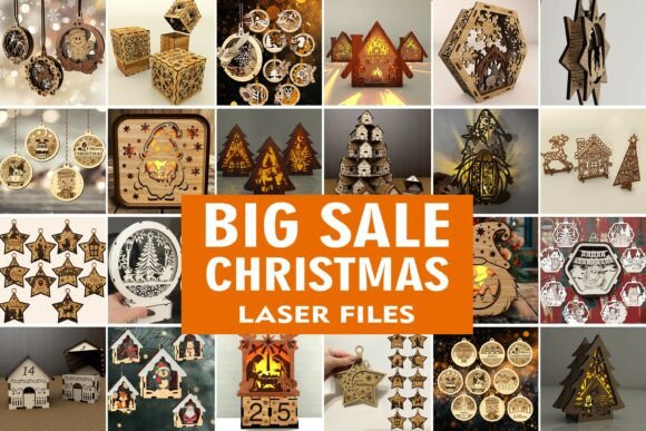 BIG_SALE_Christmas_Laser_Cut_Files