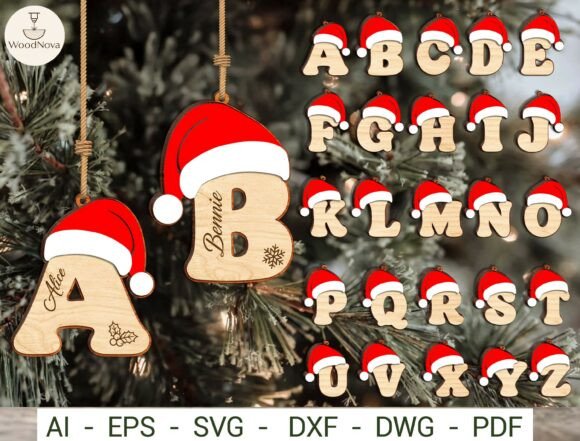 Christmas_Alphabet_Ornament_SVG