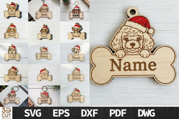 Christmas_Dog_Bone_Ornament_Bundle