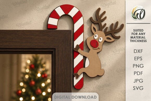 Christmas_Door_Corner_Laser_Cut