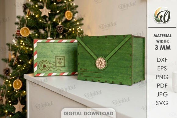 Christmas_Eve_Box_Laser_Cut