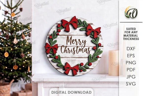 Christmas_Grunge_Wall_Decor_Laser_Cut