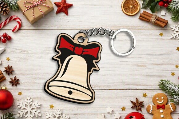 Christmas_Keychain_Gift_SVG_Laser_Bell