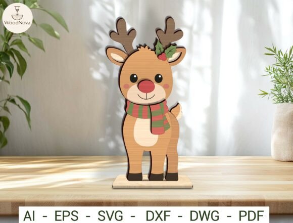 Christmas_Reindeer_Shelf_Sitter_Svg