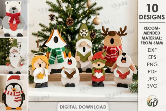 Christmas_Singing_Characters_Bundle