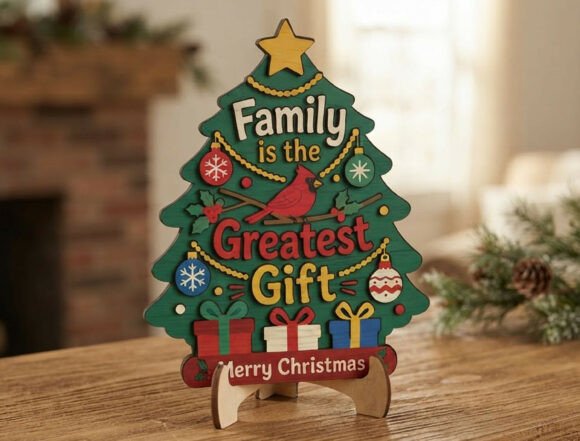 Family_Greatest_Gift_Tree_Sign_Custom
