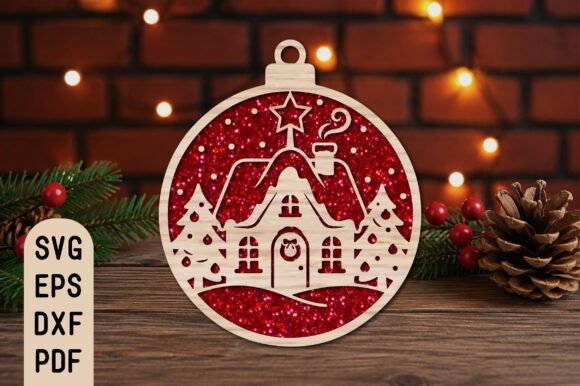 Gingerbread_House_Christmas_Laser_Cut