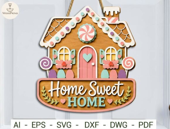 Gingerbread_House_Door_Sign_SVG