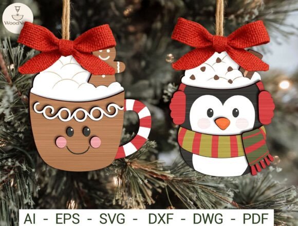 Holiday_Ornament_Layered_Laser_Cut_File