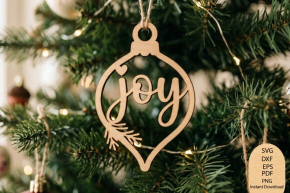Joy_Christmas_Ornament_Laser_Cut_SVG