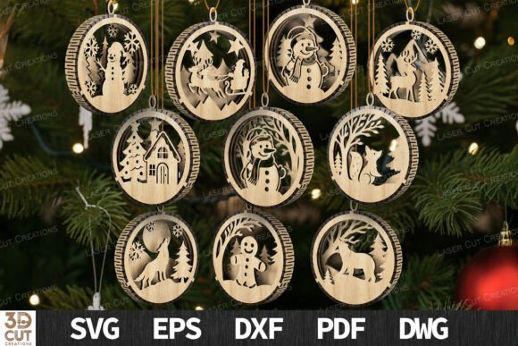 Layered_Christmas_Ornament_Bundle_SVG