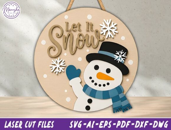 Let_It_Snow_Snowman_Door_Hanger_Svg