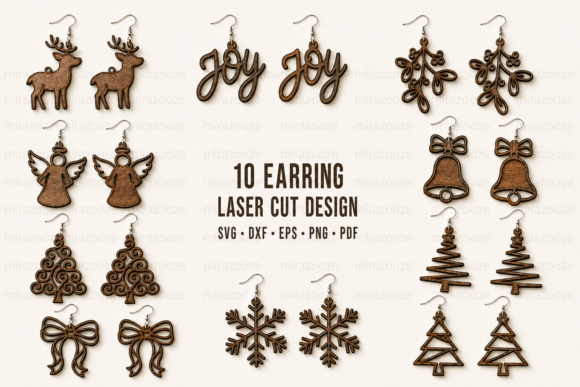 Minimalist_Christmas_Earrings_SVG_Bundle