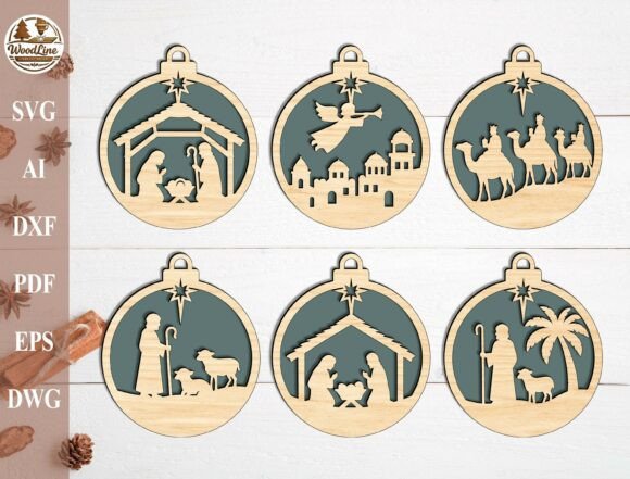 Nativity_Christmas_Ornament_SVG_Bundle