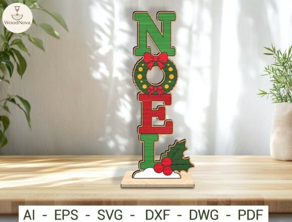 Noel_Shelf_Sitter_Laser_Cut_File_SVG