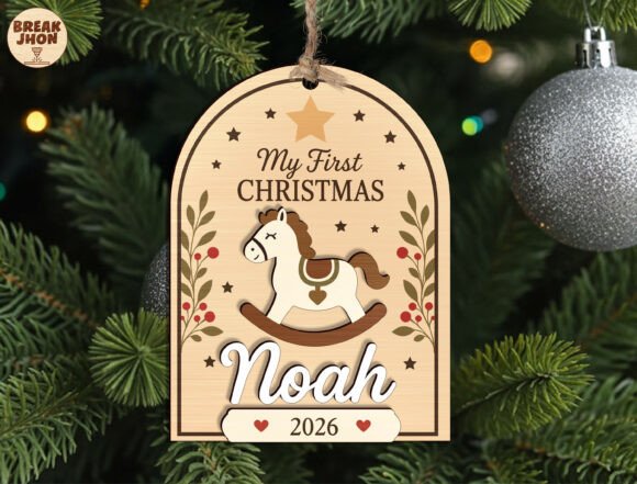 Personalized_Baby_Christmas_Ornament_SVG