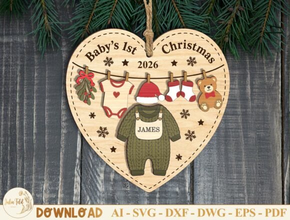 Personalized_Baby_Christmas_Ornament_Svg