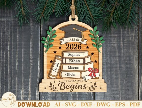 Personalized_Graduation_Ornament_SVG