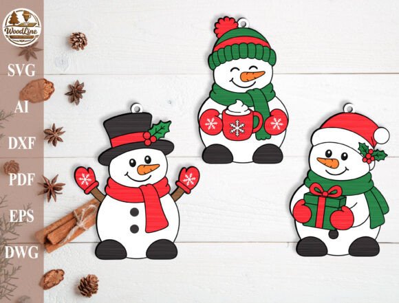 Snowman_Christmas_Ornament_SVG_Bundle
