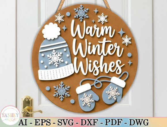 Winter_Door_Hanger_Laser_Cut_File_SVG
