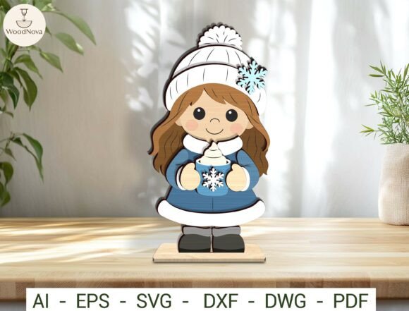 Winter_Girl_Standing_Decor_SVG