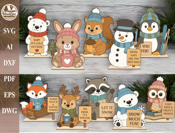 Winter_Woodland_Animal_SVG_Bundle