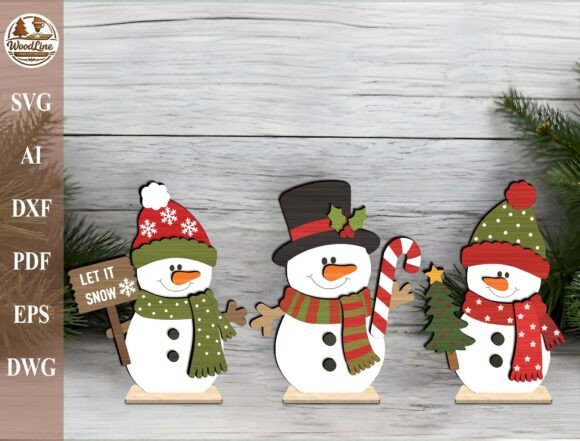 Xmas_Snowman_Shelf_Sitter_SVG_Bundle